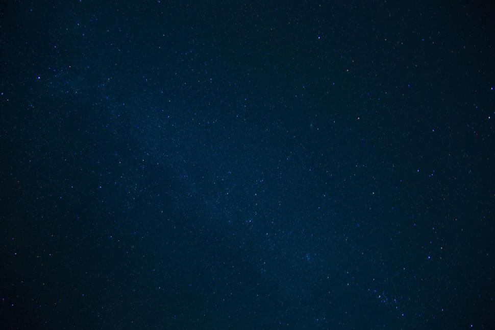 Free Image of Starry night sky with milky way 