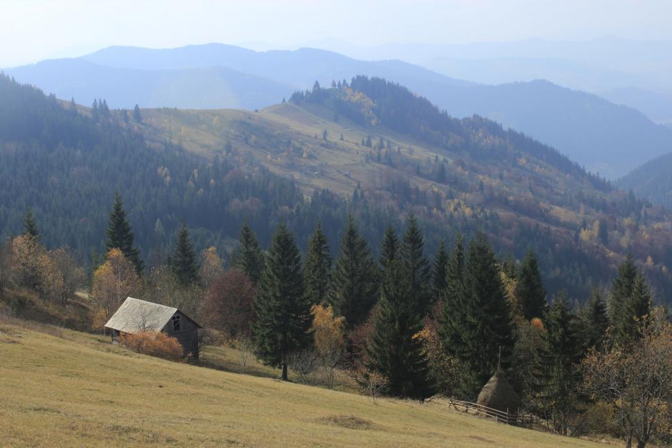 Free Image of Scenic view of mountain landscape 