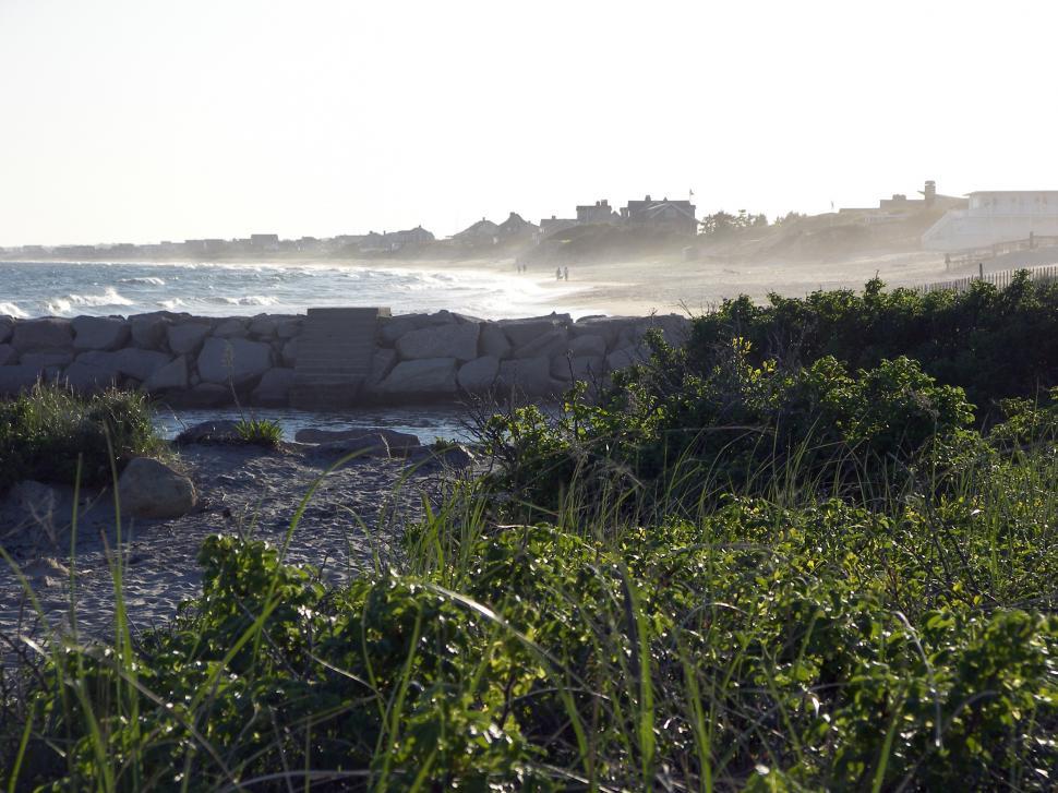 Free Image of Ocean View From Rocky Beach 