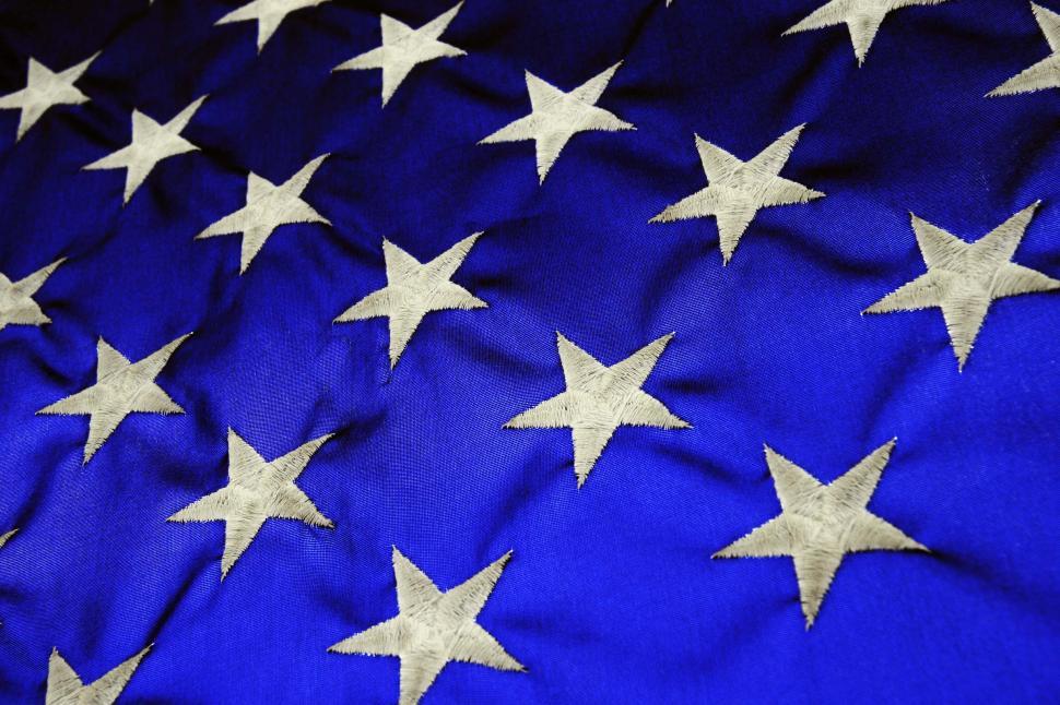 Free Image of Stars on blue 