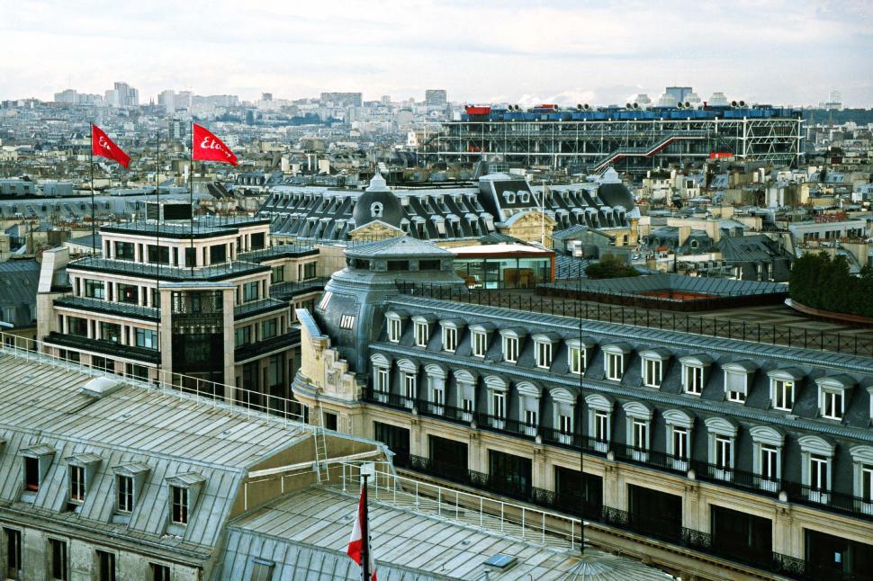 Free Image of A View of a City From a Tall Building 