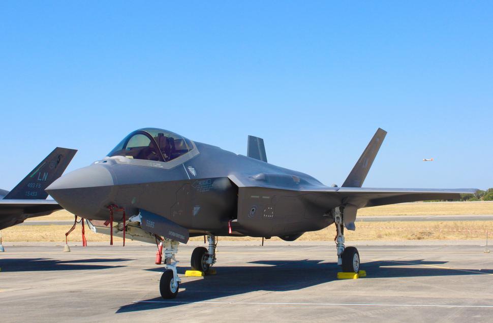 Free Image of F-35 Lightning II - Beja Air Base - Portugal 