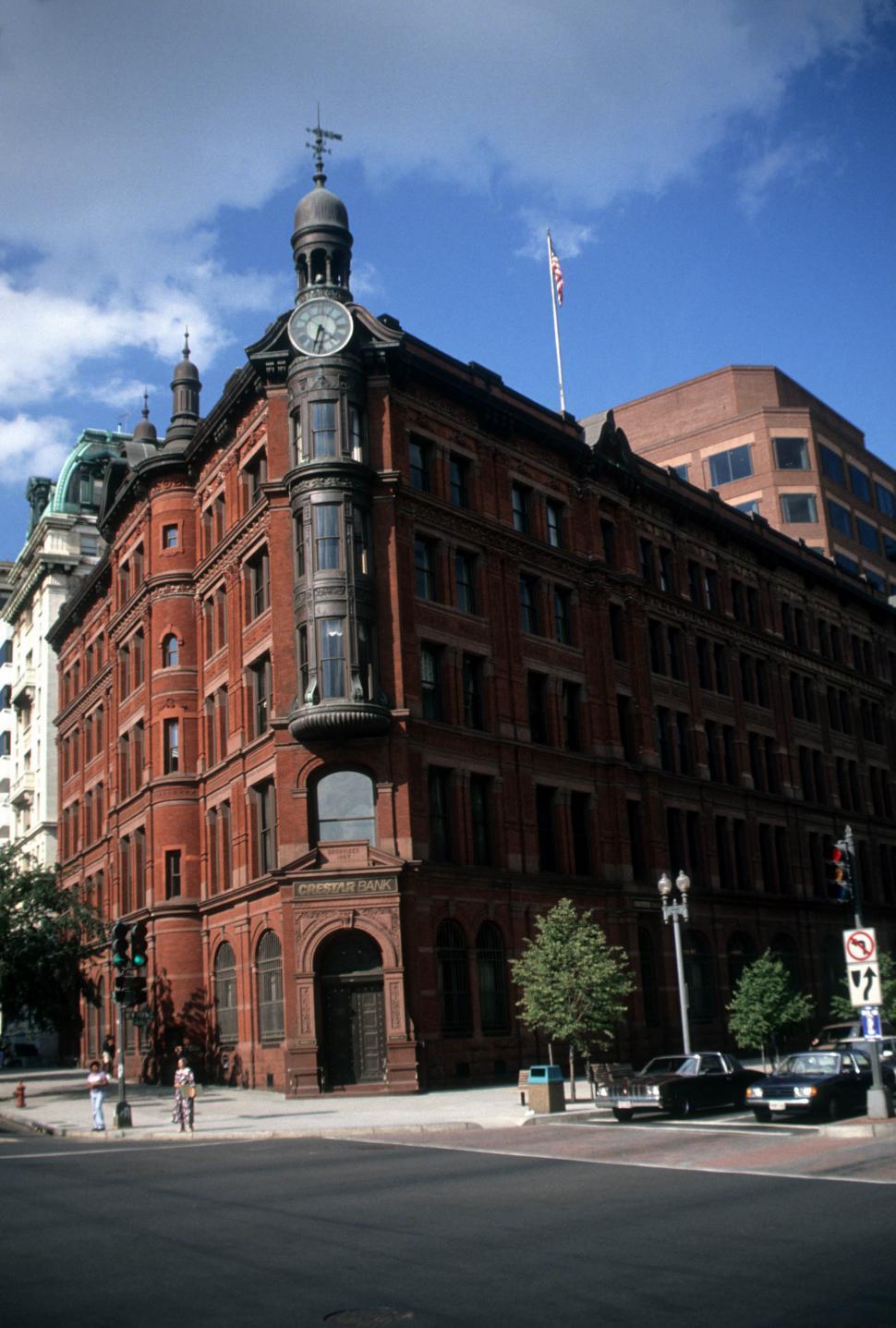 Free Image of Clock tower on building 