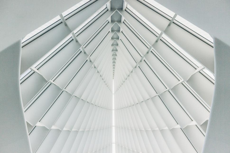 Free Image of Modern symmetrical architectural design 
