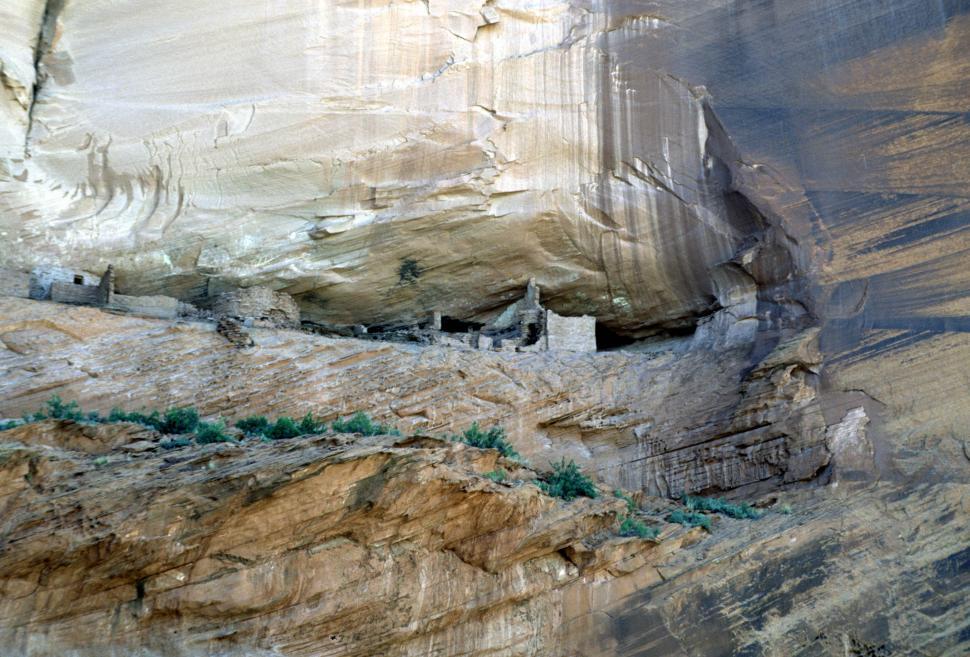 Free Image of Ruins atop a cliff 