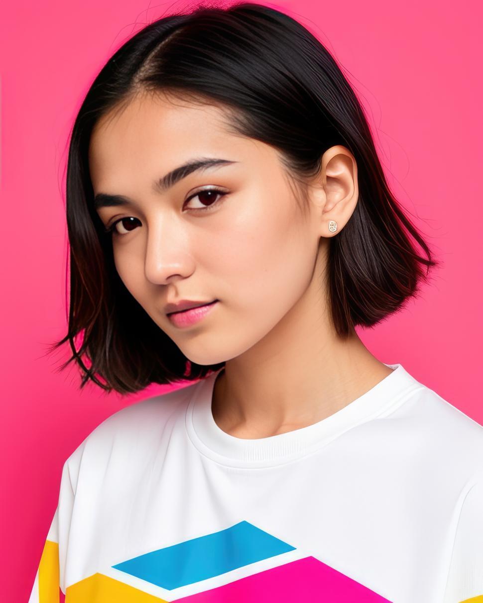 Free Image of Portrait of a young woman  