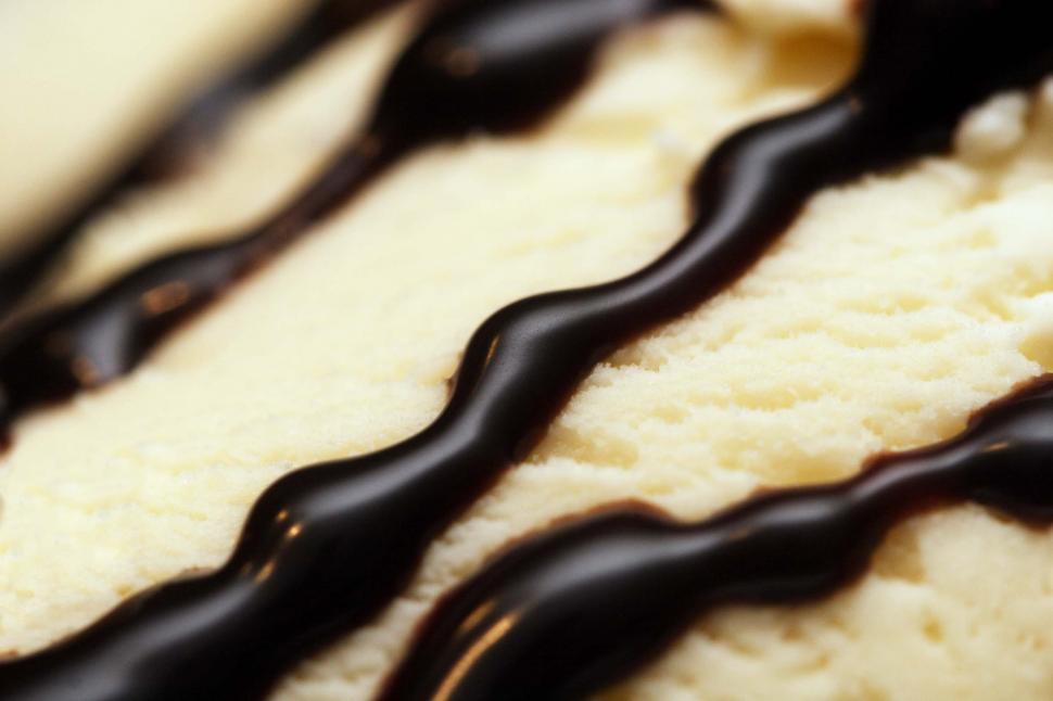 Free Image of Ice Cream Close up 