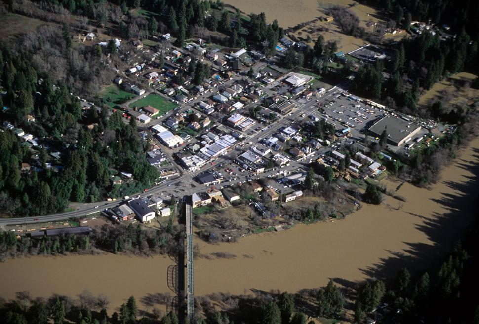 Free Image of River flooding 