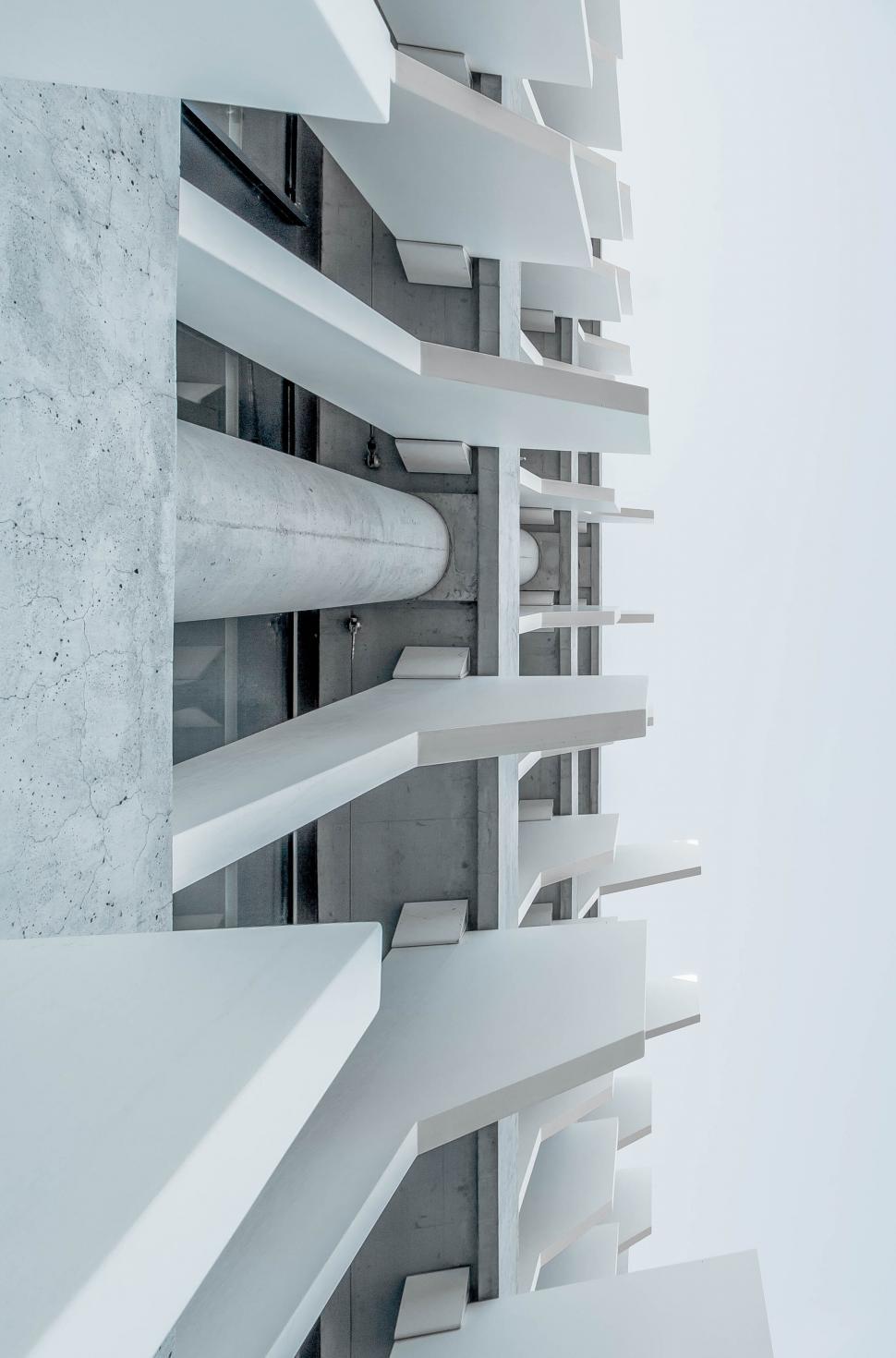 Free Image of Innovative architectural design with geometric precision 