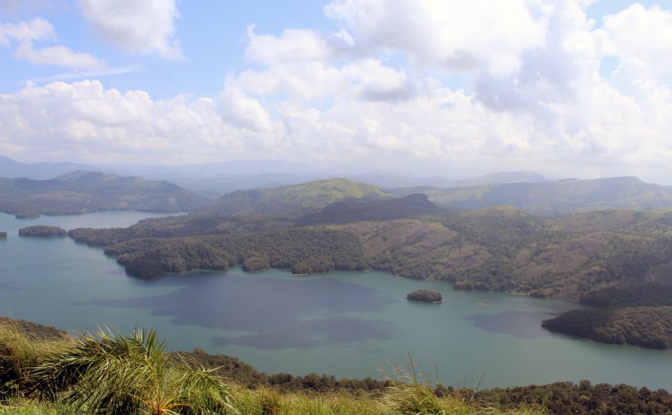Free Image of Kalvaeri Mount EcoTourism Top View of Idduki Dam  