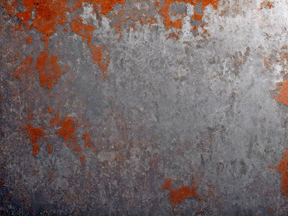 Free Image of Rusted metal surface background  