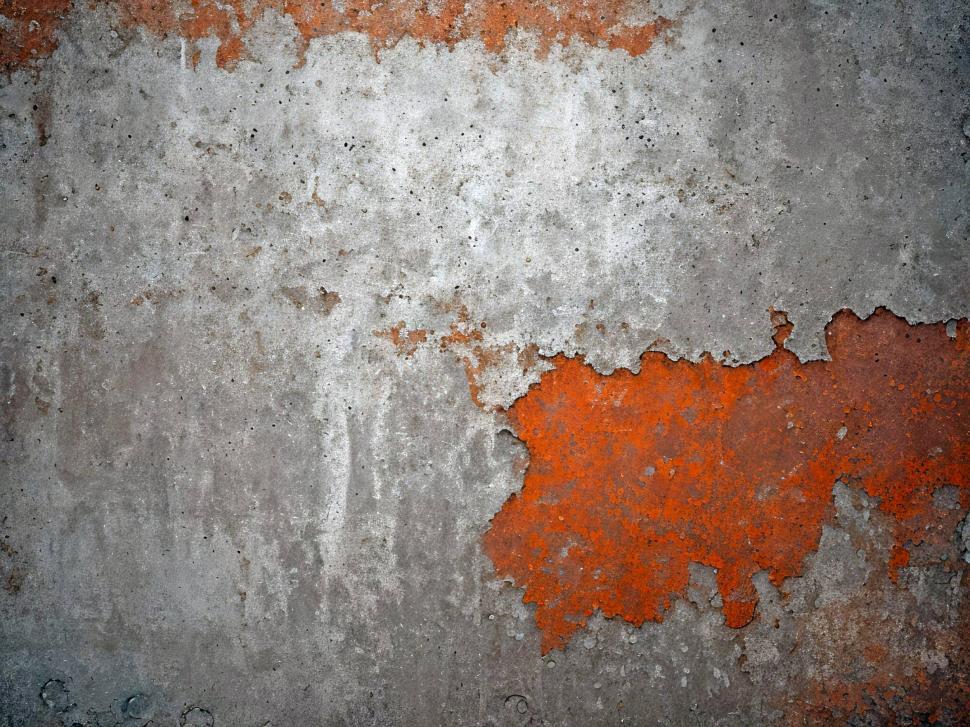 Free Image of Rusted peeling metal surface background  