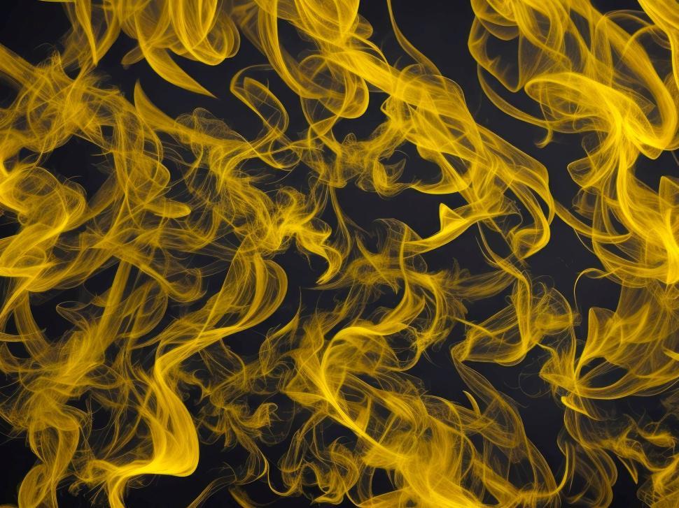 Free Image of Gold smoke wallpaper background  