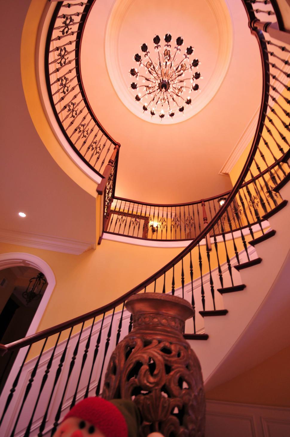 Free Image of Spiral staircase 