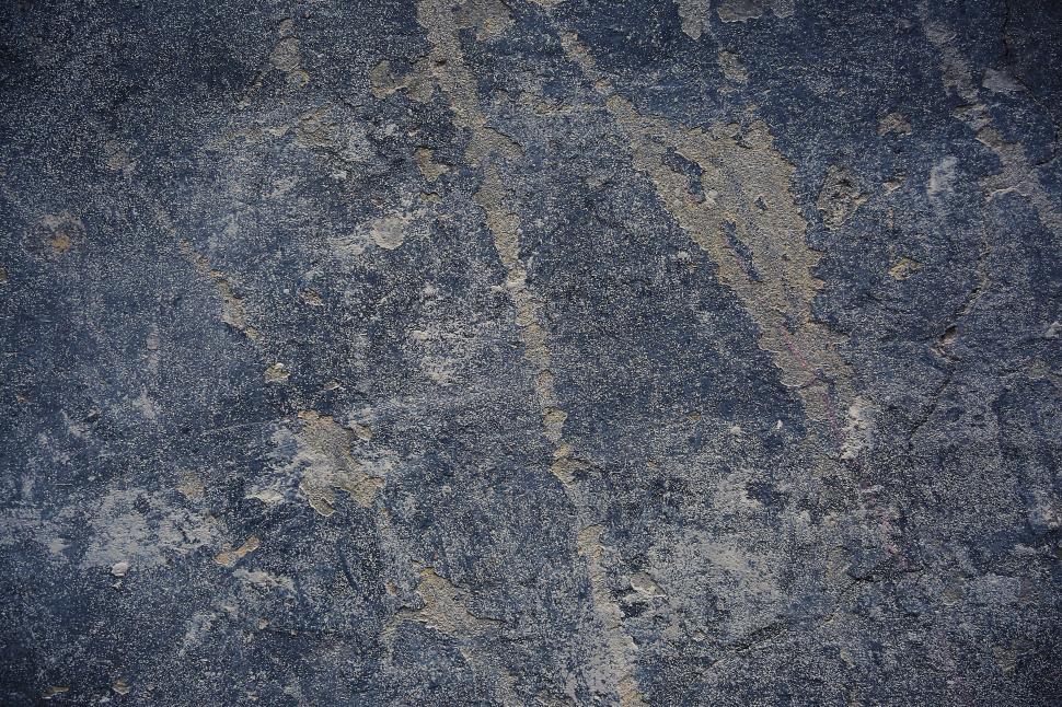 Free Image of Abstract texture of worn, weathered blue and brown concrete wall 