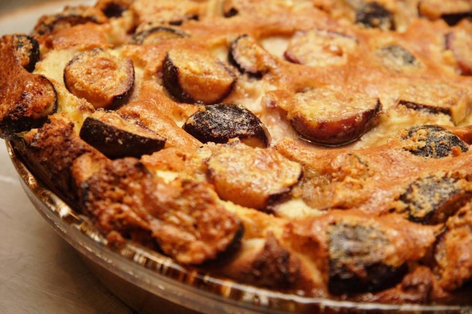 Free Image of Baked fig dessert 
