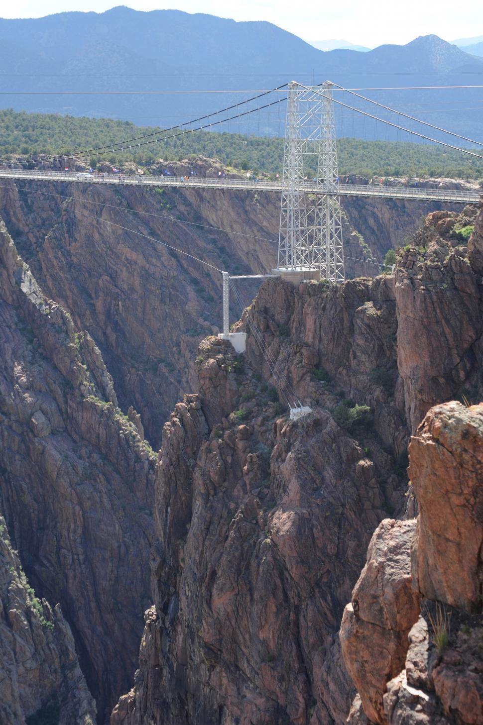 Free Image of Canyon bridge 
