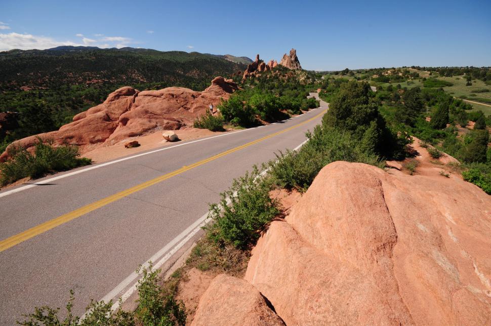 Free Image of Highway landscape 