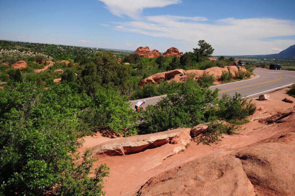 Free Image of Red rocks road 