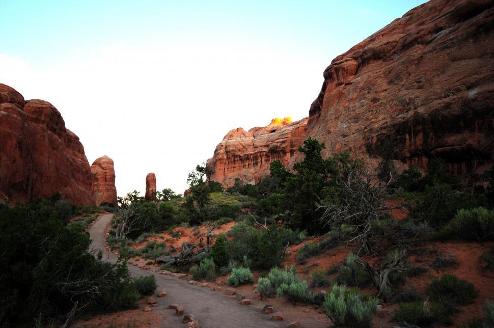 Free Image of Desert path 