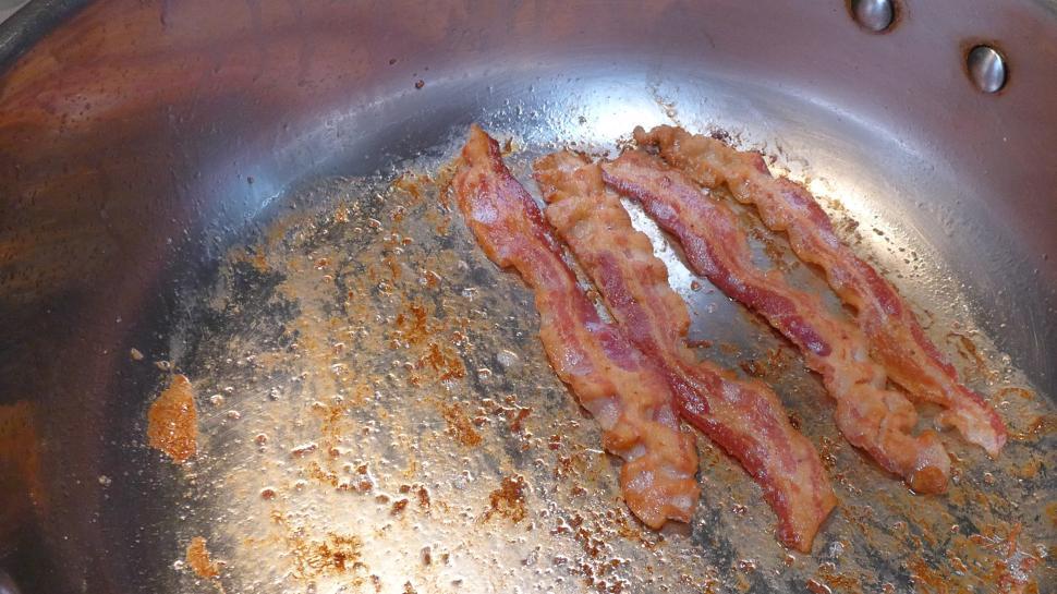 Free Image of Fried Bacon 