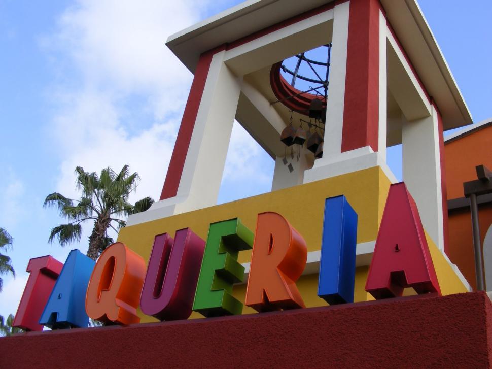 Free Image of Taqueria Downtown Buildings 