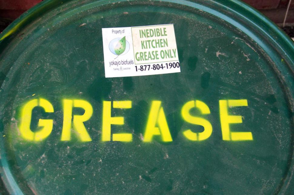 Free Image of Grease Barrel 