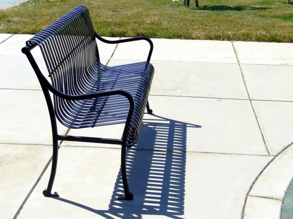 Free Image of Park Bench 