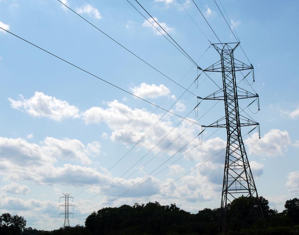 Free Image of Power Transmission Lines 