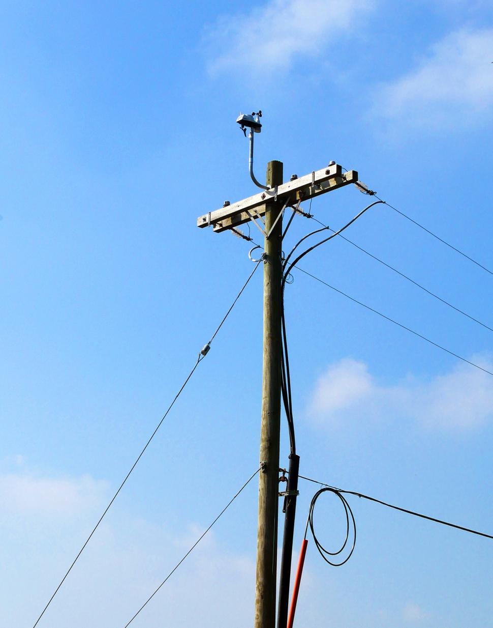 Free Image of Electricity Pole 
