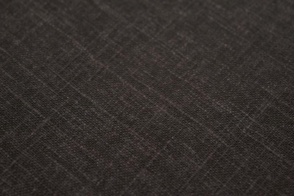 Free Image of Dark fabric texture with subtle woven pattern details. 