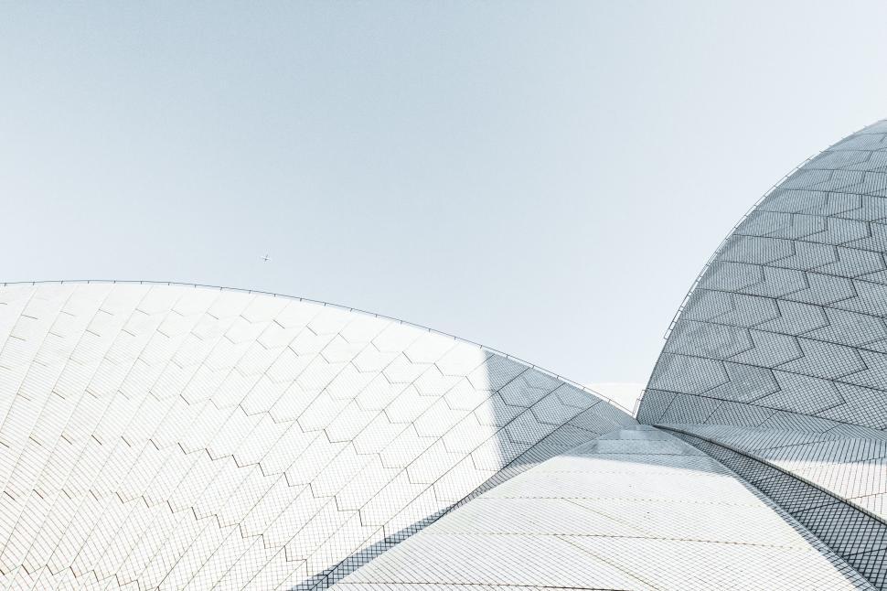 Free Image of Iconic architectural structure with modern design elements. 