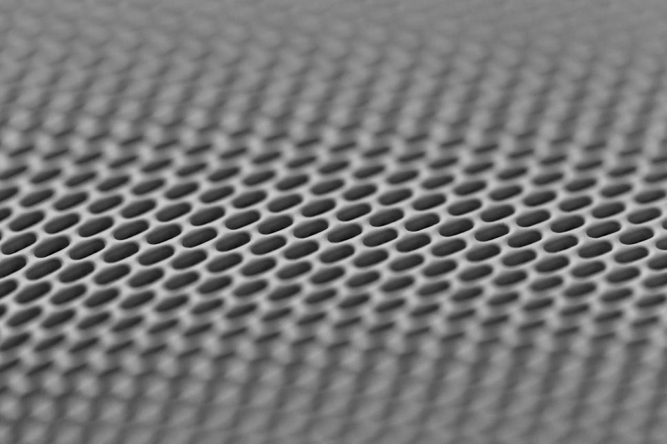 Free Image of Close-up of metal mesh showing intricate pattern design. 