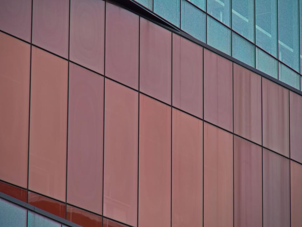 Free Image of Building facade with warm hues in the evening light 