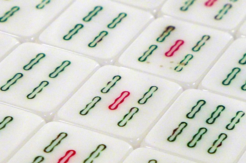Free Image of Mahjong Tiles 