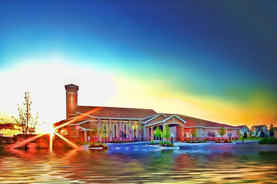 Free Image of Religious Sunrise 