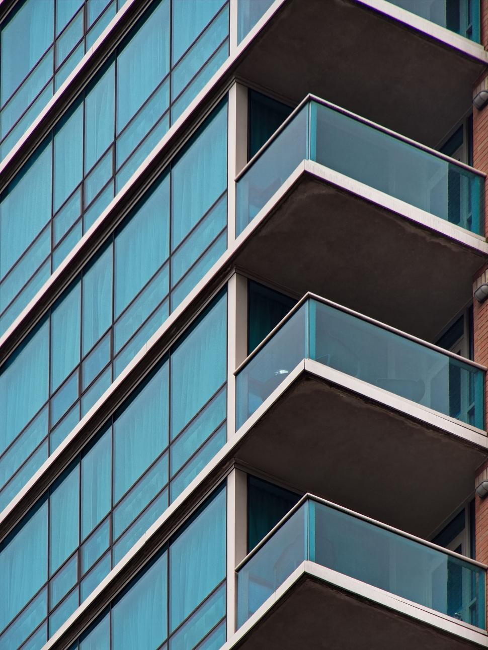 Free Image of Contemporary Residential Building with Balconies 