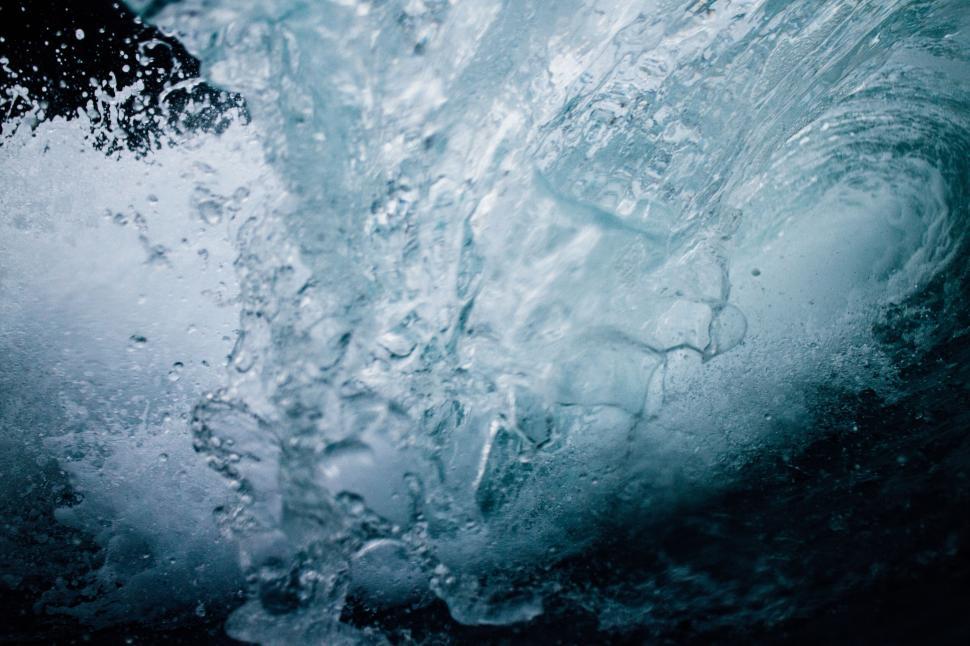 Free Image of Dynamic splash of water captured in high detail 