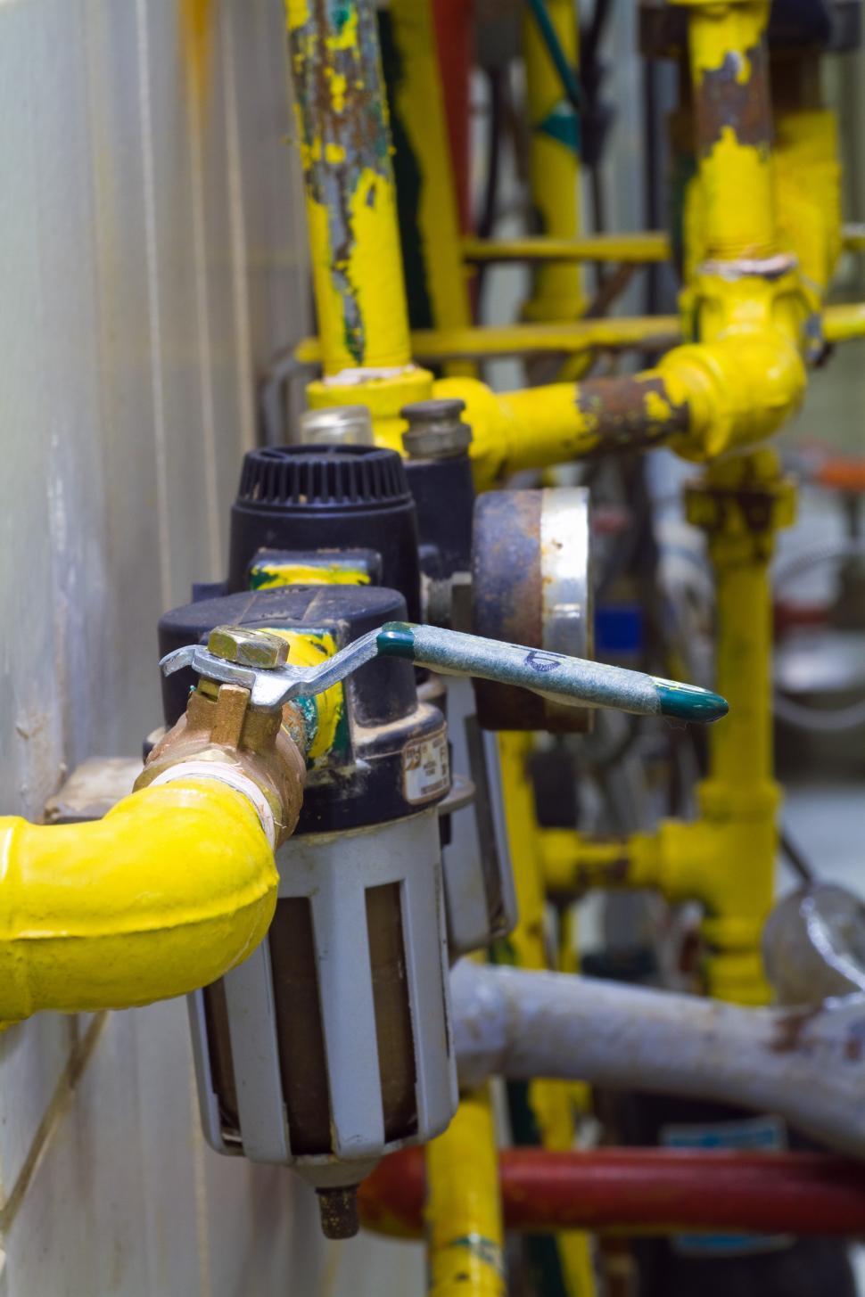 Free Image of Pipes and Valves 