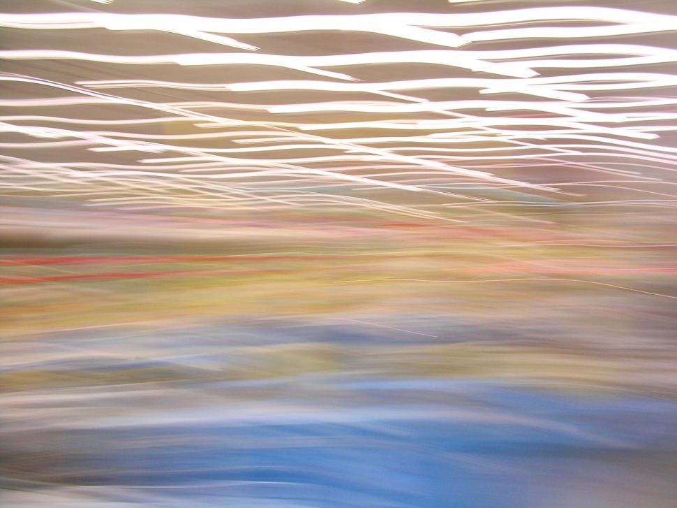 Free Image of Abstract light trails captured in motion blur effect 