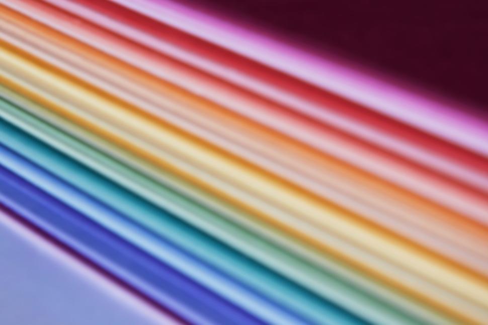 Free Image of Colorful abstract lines blending smoothly together 