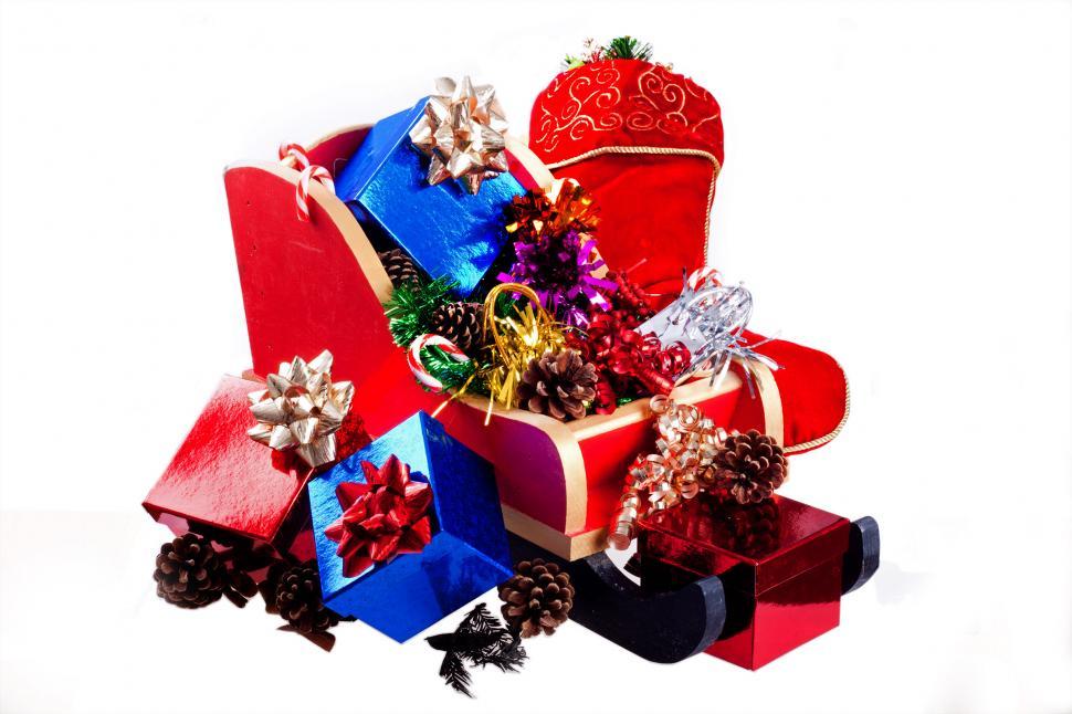 Free Image of Christmas Gifts 