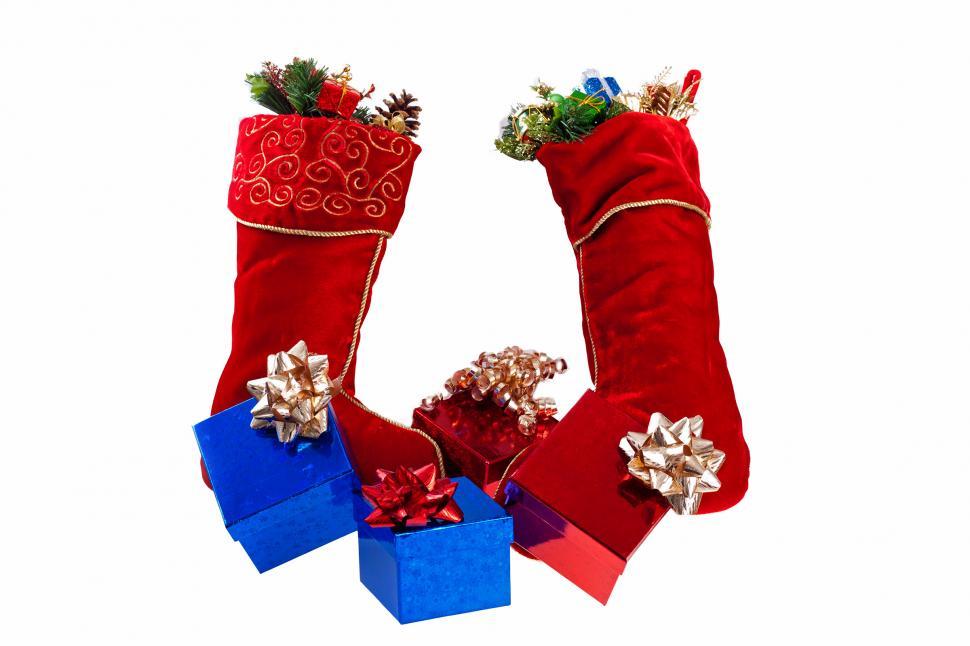 Free Image of Christmas Gifts 