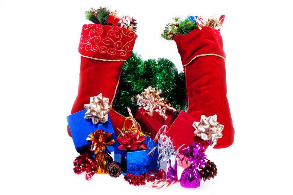 Free Image of Christmas Gifts 