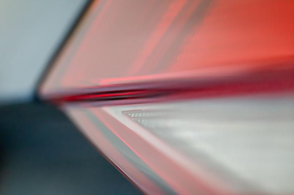 Free Image of Blurred abstract view of a taillight design 
