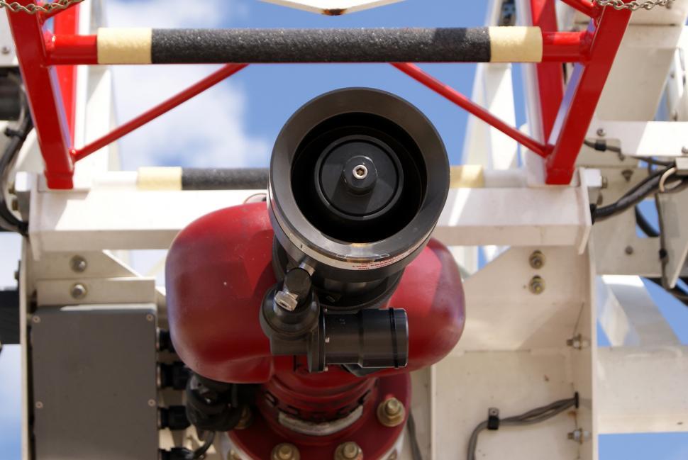 Free Image of Fire Truck Water Hose  