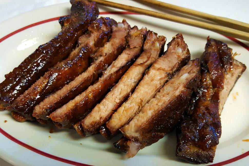 Free Image of Chinese BBQ Pork Ribs 