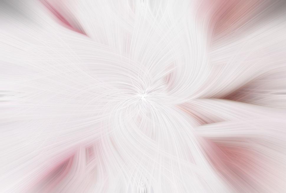 Free Image of Abstract white and pink swirl patterns on a soft background 