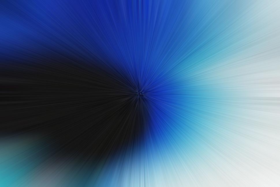 Free Image of Blue radial burst emanates from the center, gradually fading 