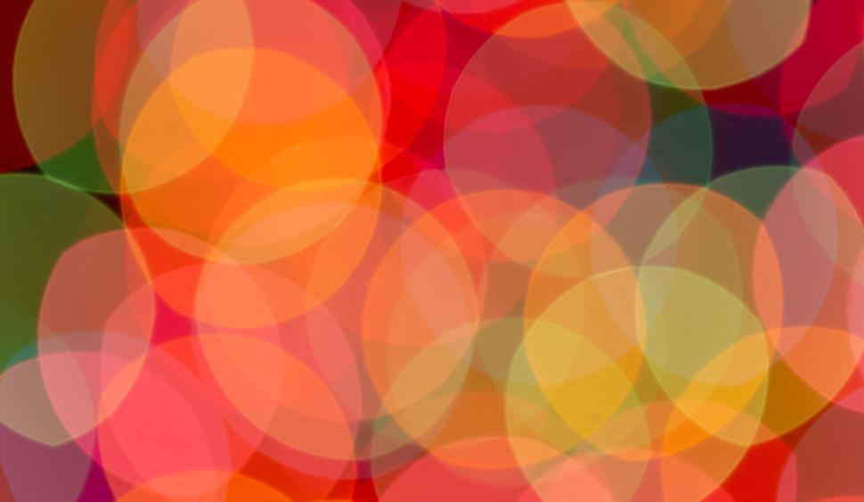 Free Image of Bright circles of mixed colors create a vibrant effect 
